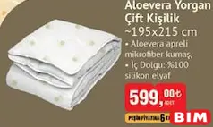 ALOEVERA YORGAN ÇİFT KİŞİLİK